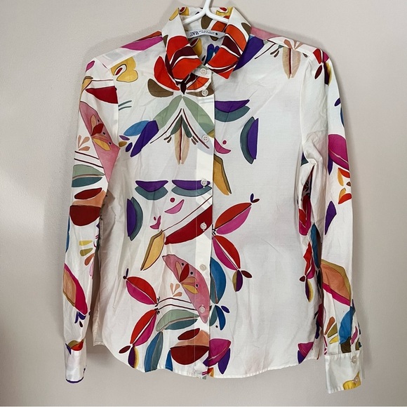 Zara Cotton Spring Print PJ Set - Picture 5 of 11